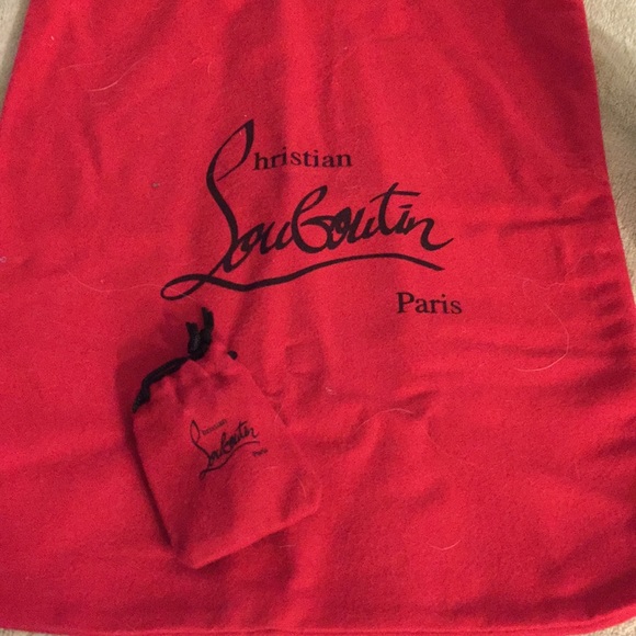 Christian Louboutin Suede Kitten Heels - NWOT - Picture 7 of 7